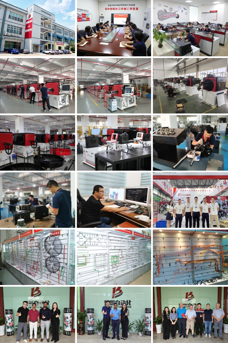 belan wire bending machine workshop